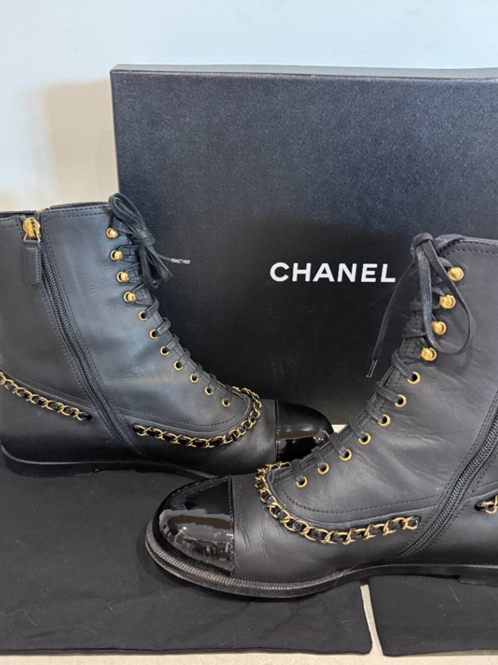 $1400 CHANEL BOOTS - Picture 3 of 8